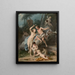 Zéphyr et Flore - Jacopo Amigoni — framed artwork on a wall