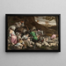 The Journey of Jacob - Jacopo Bassano — framed artwork on a wall