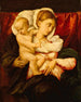 Virgin and Child Painting - Jacopo Bassano — artwork view