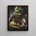 L'Annonciation aux bergers - Jacopo Bassano — framed artwork on a wall