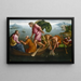 The Miraculous Catch - Jacopo Bassano — framed artwork on a wall