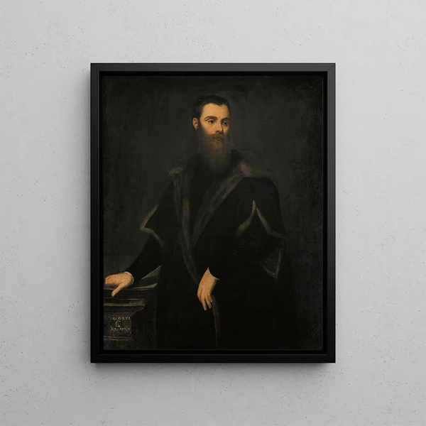 Lorenzo Soranzo - Jacopo Tintoretto — framed artwork on a wall