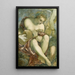 Muse au luth - Jacopo Tintoretto — framed artwork on a wall