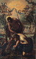 The Baptism of Christ - Jacopo Tintoretto — artwork view