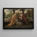 La Découverte de Moïse - Jacopo Tintoretto — framed artwork on a wall