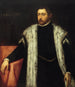 Young man of twenty-five years with a fur-lined coat - Jacopo Tintoretto — artwork view