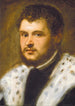 Young man with a beard - Jacopo Tintoretto — artwork view