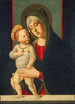 Virgin and Child Painting - Jacopo da Valenza — artwork view