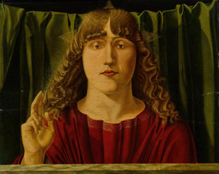 The Christ Blessing - Jacopo da Valenza — artwork view