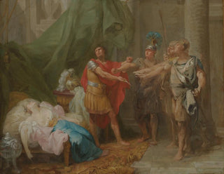 The Oath of Brutus - Jacques-Antoine Beaufort — artwork view