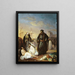 The slave trader in Turkey - Jacques-Joseph Eeckhout — framed artwork on a wall
