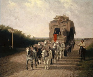 The transporter Ludlow - Jacques-Laurent Agasse — artwork view