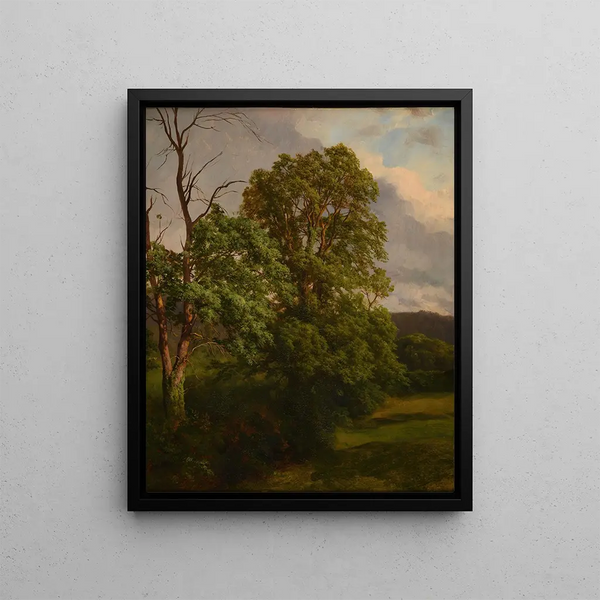 Les Chênes - Jacques-Raymond Brascassat — framed artwork on a wall