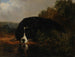 Pluton, favorite dog of the master - Jacques-Raymond Brascassat — artwork view