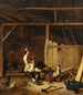 A carpenter in a barn - Jacques Albert Senave — artwork view