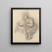 The Blessing - Jacques André Portail — framed artwork on a wall