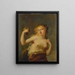 Erigone - Jacques Antoine Vallin — framed artwork on a wall