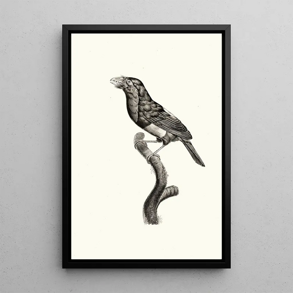 Le Barbican - Jacques Barraband — framed artwork on a wall