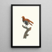 Variety of Manucode - Jacques Barraband — framed artwork on a wall