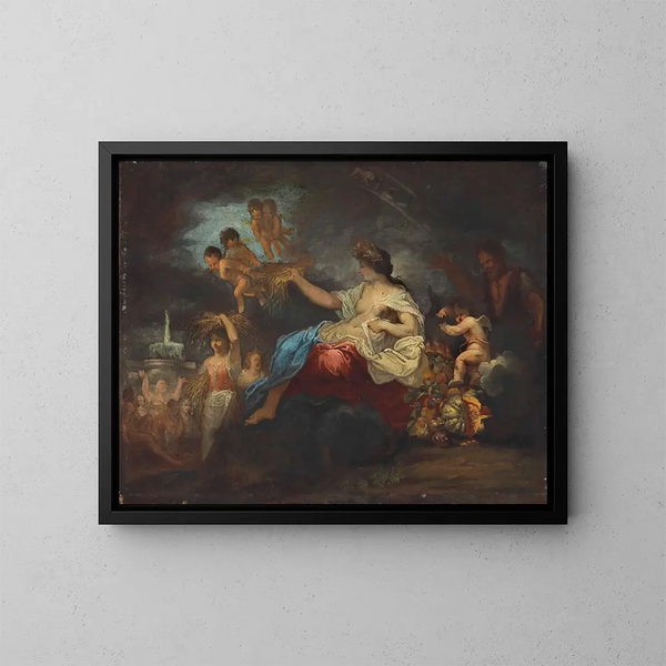 Ceres - Jacques Blanchard — framed artwork on a wall