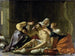 Saint Sebastian cared for by Irene and her assistants - Jacques Blanchard — artwork view