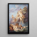 La Naissance de Vénus d'après Boucher - Jacques Charlier — framed artwork on a wall