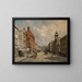 Rue Queen, Auckland - Jacques François Carabain — framed artwork on a wall