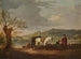 Landscape with Riders and Laundresses - Jacques François Joseph Swebach-Desfontaines — artwork view