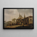 Pillage d'une église pendant la Révolution - Jacques François Joseph Swebach-Desfontaines — framed artwork on a wall