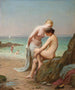 Secrets sur le rivage - Jacques Joseph Léopold Loustau — artwork view