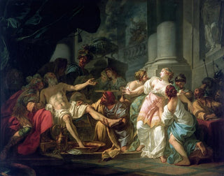 The Death of Seneca - Jacques Louis David — artwork view