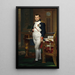 L'Empereur Napoléon dans son cabinet de travail aux Tuileries - Jacques Louis David — framed artwork on a wall