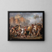 L'Intervention des Sabines - Jacques Louis David — framed artwork on a wall