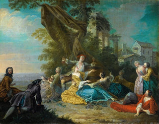 Scene galante - Jacques Sébastien Leclerc — artwork view