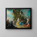 Scene galante - Jacques Sébastien Leclerc — framed artwork on a wall