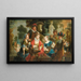 Concert dans un parc - Jacques Vigoureux Duplessis — framed artwork on a wall