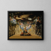 The Palace of Time - Jacques Vigoureux Duplessis — framed artwork on a wall