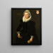 Portrait of Grietje Adriaensdr Grootes 1588-1624 - Jacques Waben — framed artwork on a wall