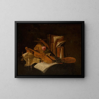 Vanity - Jacques de Claeuw — framed artwork on a wall
