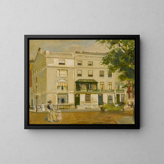 Place Cadogan, Belgravia, London - Jacques-Émile Blanche — framed artwork on a wall