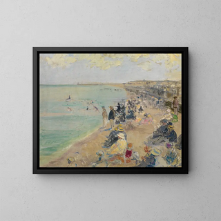 Dieppe - Jacques-Émile Blanche — framed artwork on a wall