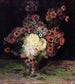 Flowers in a Vase - Jacques-Émile Blanche — artwork view