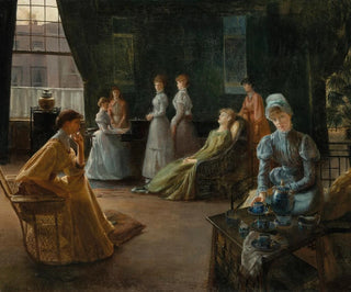 Interior Painting in London - Jacques-Émile Blanche — artwork view