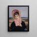 La capeline rose - Jacques-Émile Blanche — framed artwork on a wall