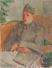 Portrait Painting of Francis Poulenc - Jacques-Émile Blanche — artwork view