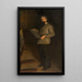 Portrait of Henri Guérard - Jacques-Émile Blanche — framed artwork on a wall