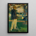 Portrait Painting of Jean Cocteau - Jacques-Émile Blanche — framed artwork on a wall