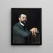 Portrait of Mr. Léon Pissard Jr. - Jacques-Émile Blanche — framed artwork on a wall