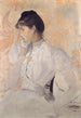 Portrait painting presumed of Henriette Chabot - Jacques-Émile Blanche — artwork view