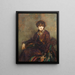 Princess Jean de Broglie Since Honorable Mrs Daisy Fellowes - Jacques-Émile Blanche — framed artwork on a wall